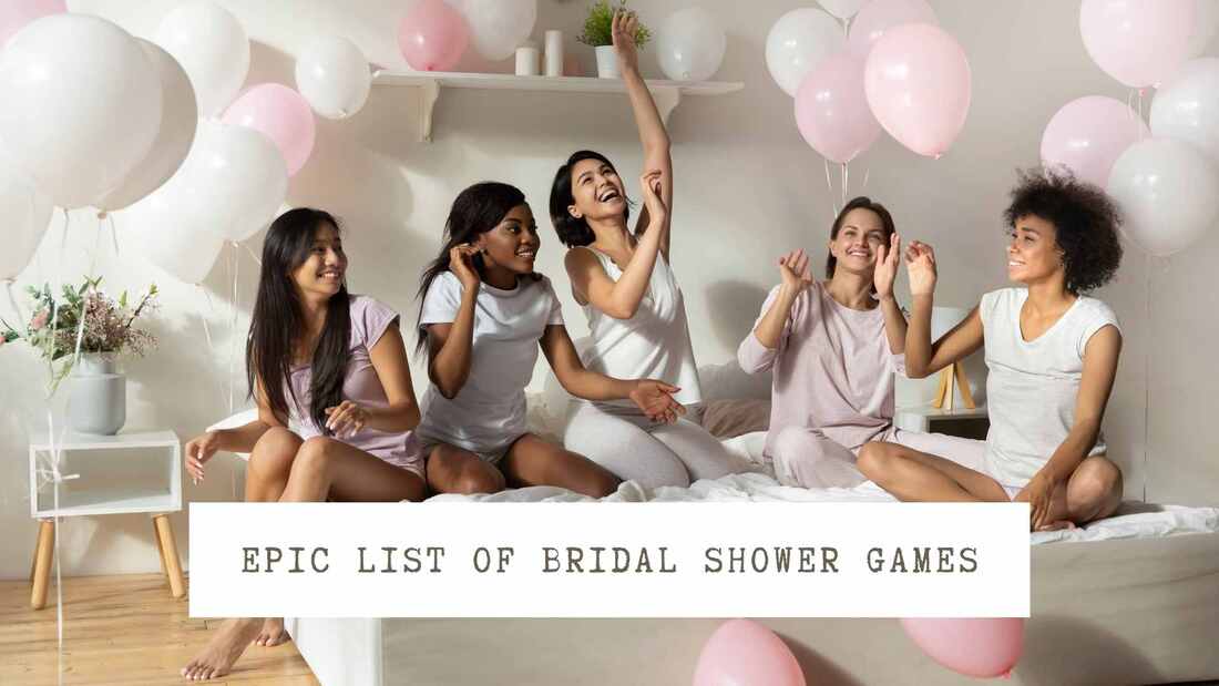Epic list of bridal shower games