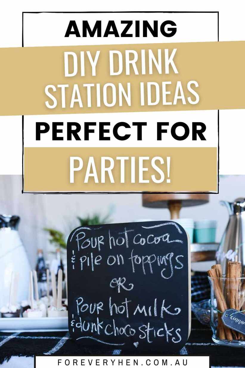 DIY Drink Stations - The Idea Room