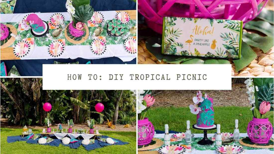 How to create a stunning tropical themed party